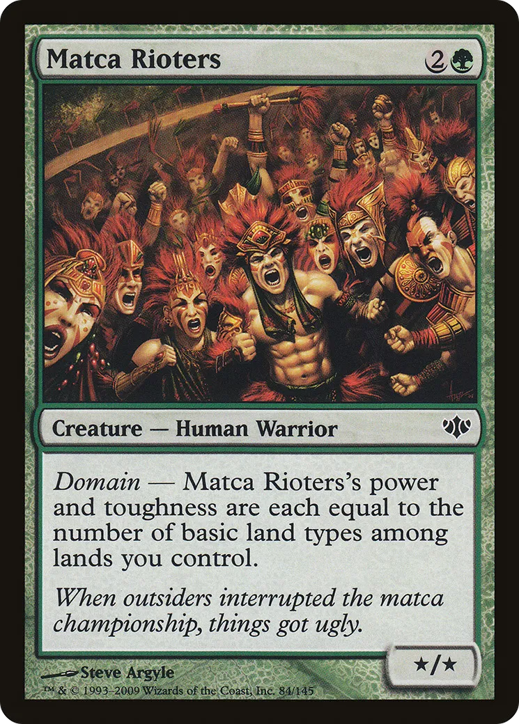 Émeutiers du matca — Conflux — Magic: The Gathering