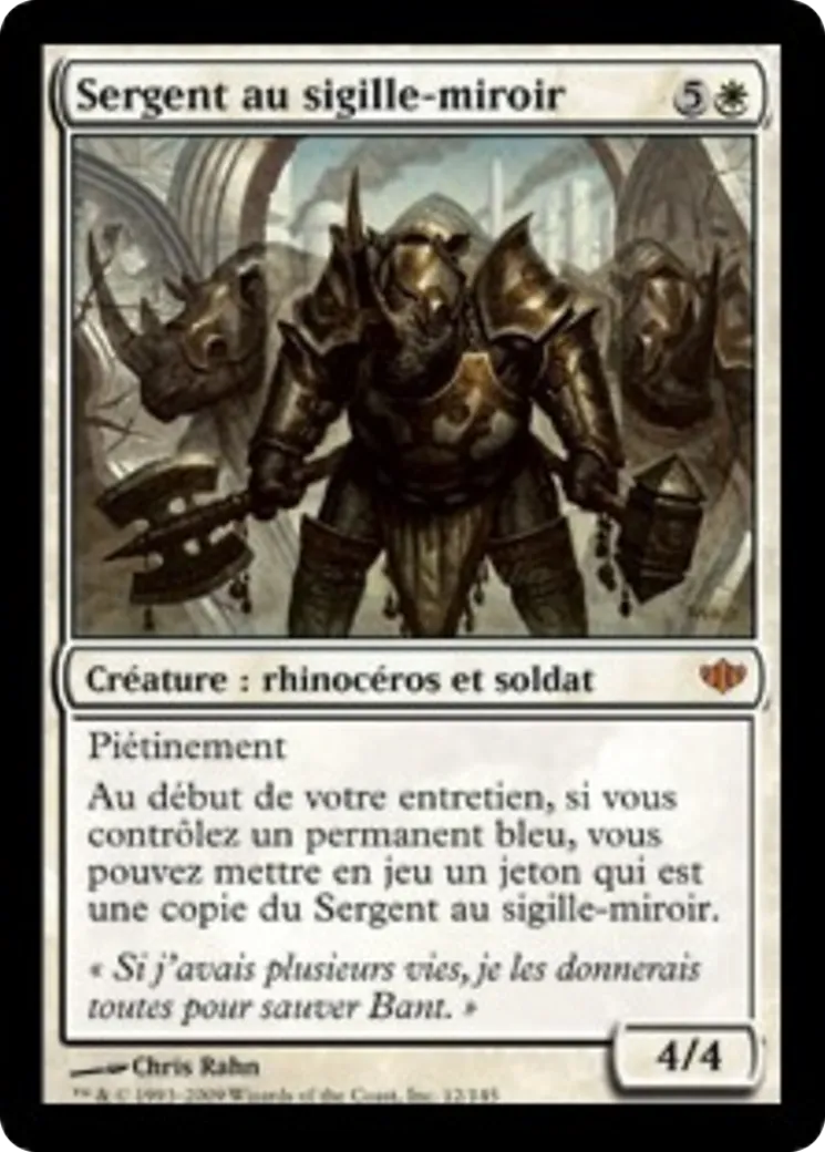 Sergent au sigille-miroir — Conflux — Magic: The Gathering