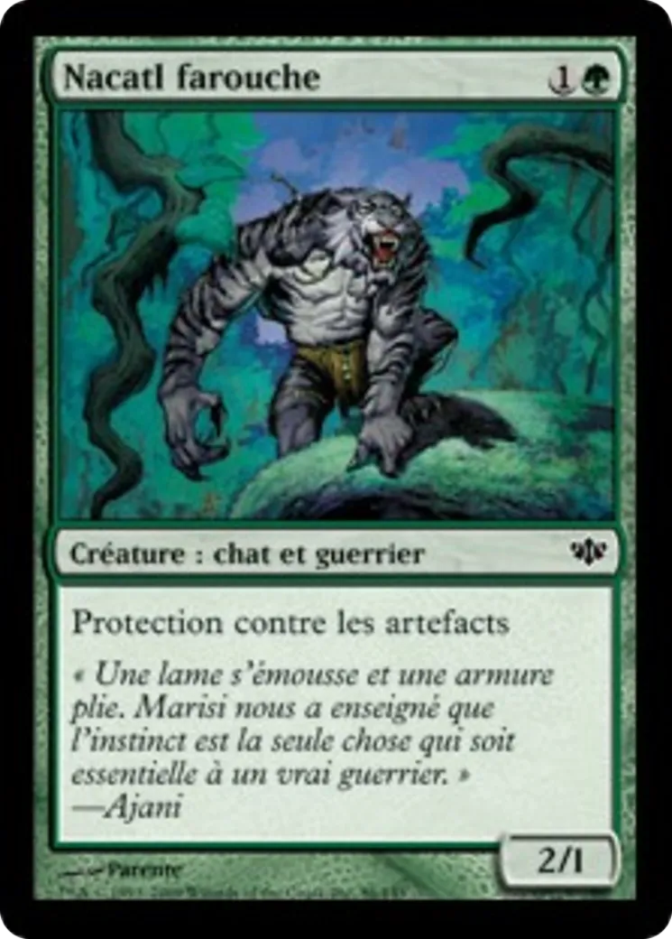 Nacatl farouche — Conflux — Magic: The Gathering