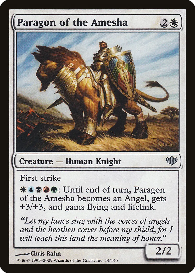 Paragon of the Amesha — Conflux — Magic: The Gathering