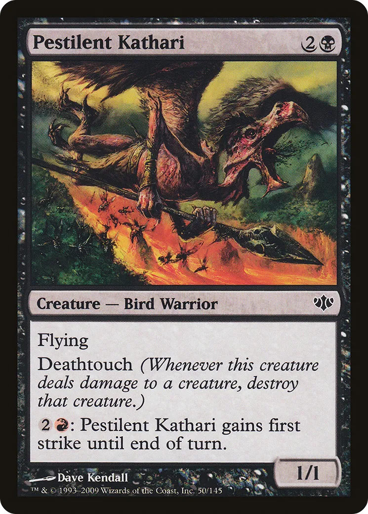 Pestilent Kathari — Conflux — Magic: The Gathering