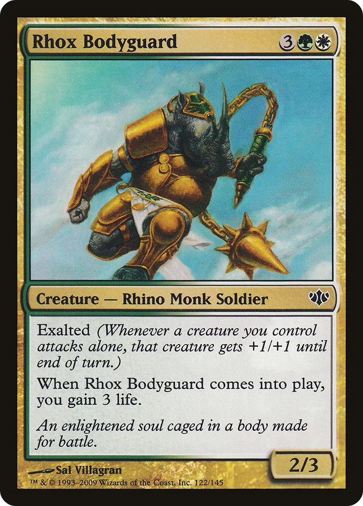 Rhox Bodyguard — Conflux — Magic: The Gathering