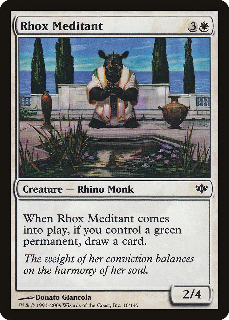 Rhox Meditant — Conflux — Magic: The Gathering