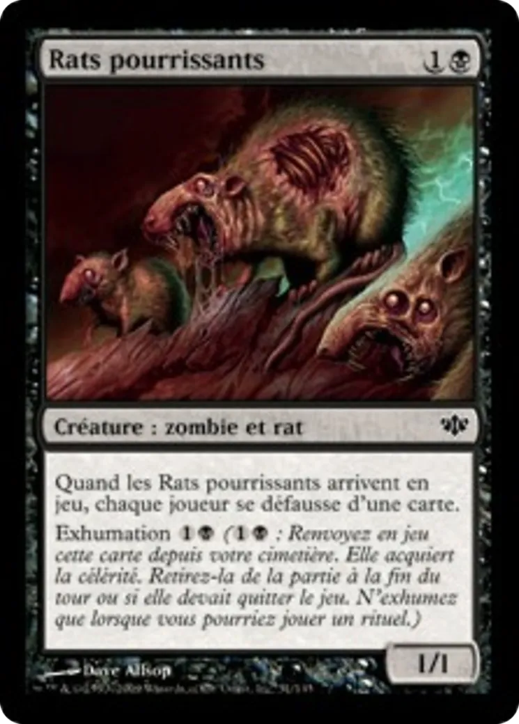 Rats pourrissants — Conflux — Magic: The Gathering