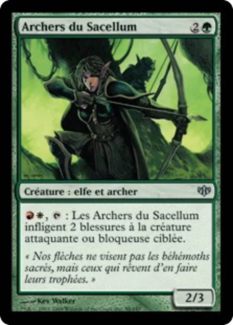 Archers du Sacellum — Conflux — Magic: The Gathering