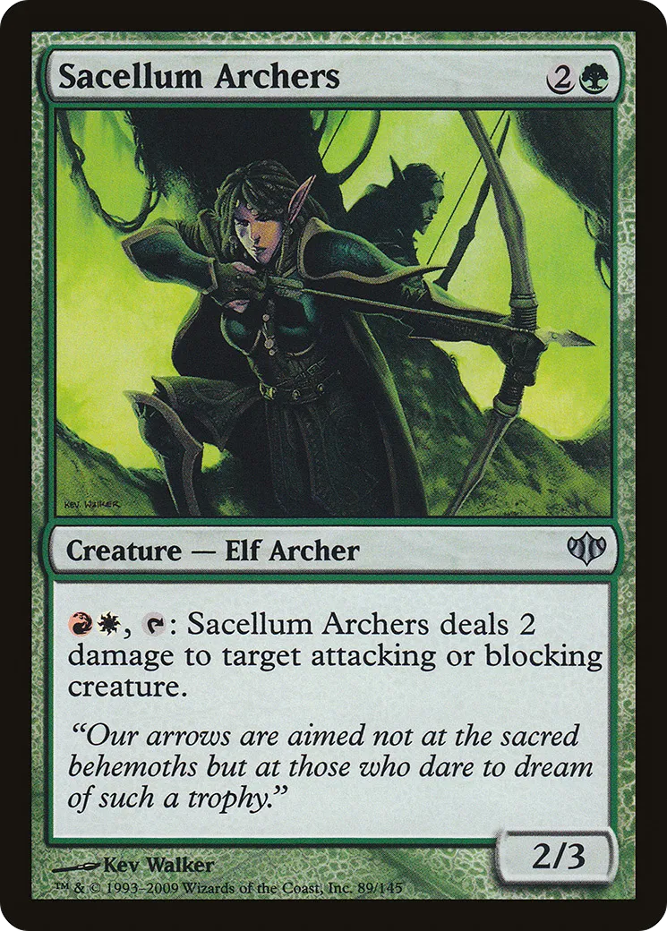 Sacellum Archers — Conflux — Magic: The Gathering