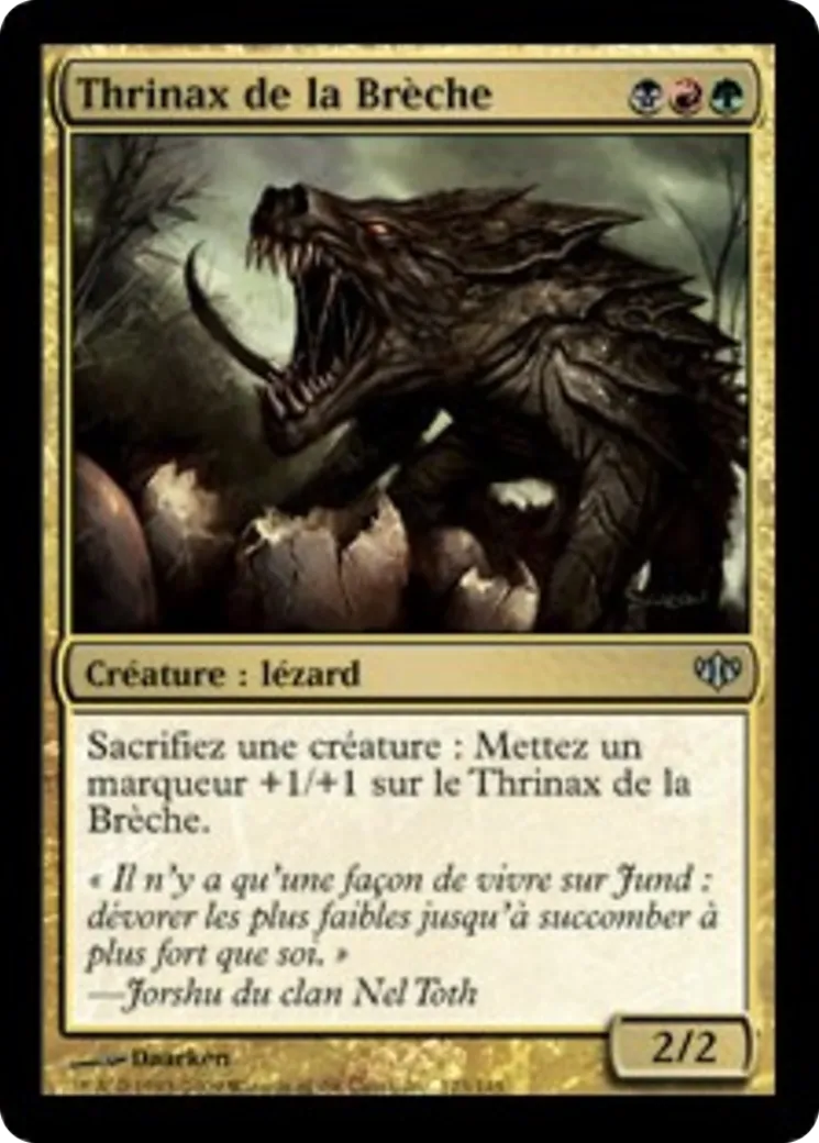 Thrinax de la Brèche — Conflux — Magic: The Gathering