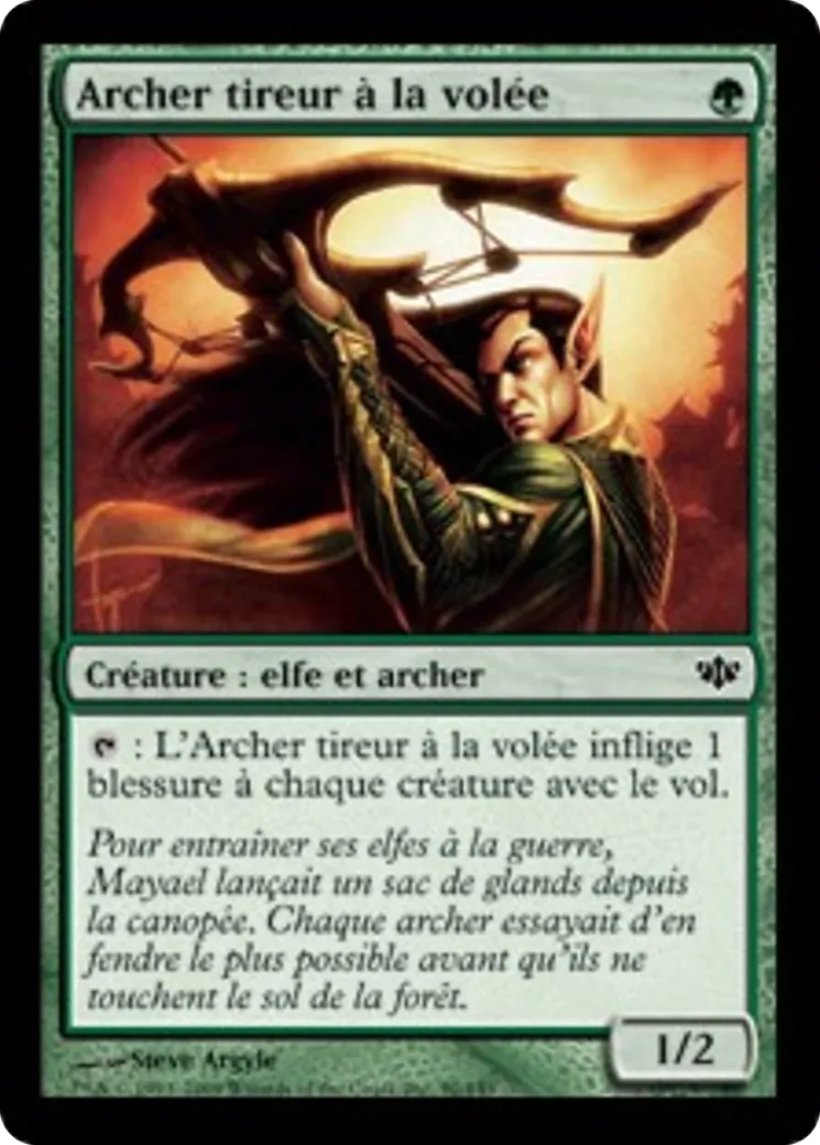 Archer tireur à la volée — Conflux — Magic: The Gathering