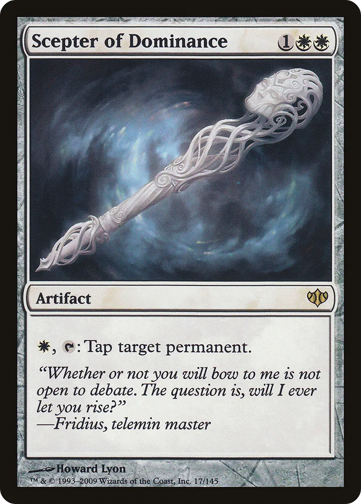 Scepter of Dominance — Conflux — Magic: The Gathering