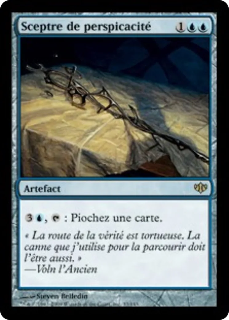 Sceptre de perspicacité — Conflux — Magic: The Gathering