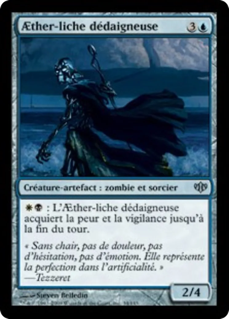 Aether-liche dédaigneuse — Conflux — Magic: The Gathering