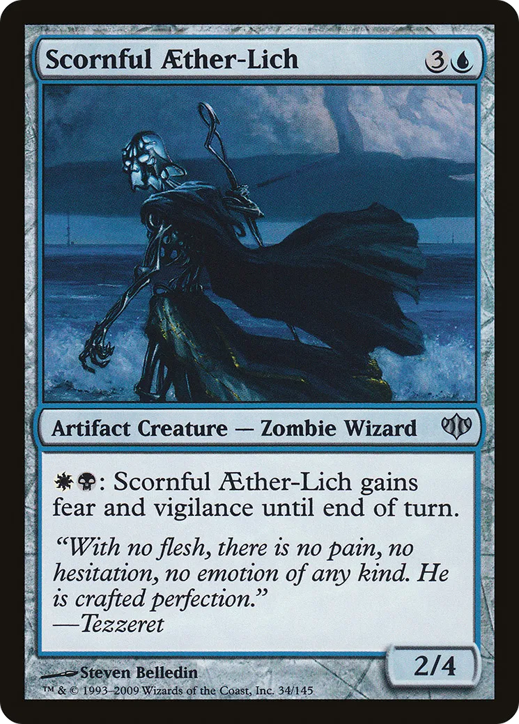 Scornful Aether-Lich — Conflux — Magic: The Gathering