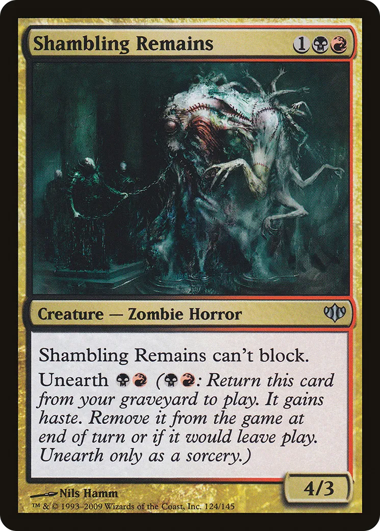 Shambling Remains — Conflux — Magic: The Gathering