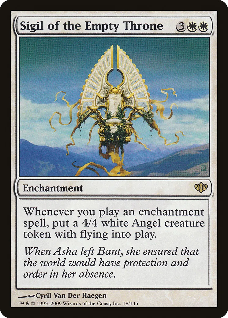 Sigil of the Empty Throne — Conflux — Magic: The Gathering