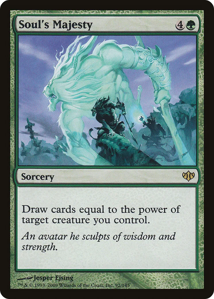 Soul's Majesty — Conflux — Magic: The Gathering