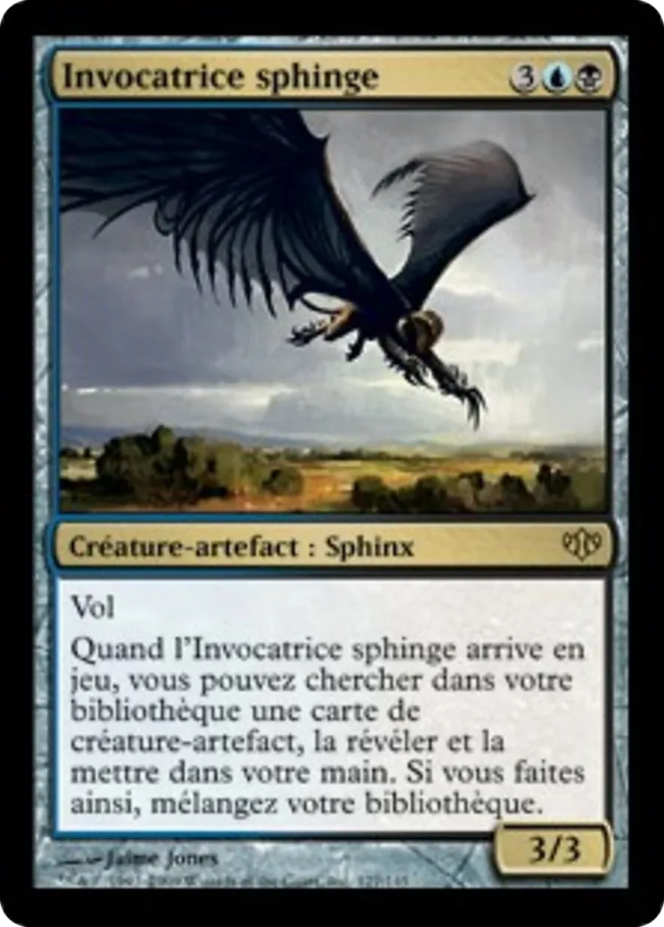 Invocatrice sphinge — Conflux — Magic: The Gathering