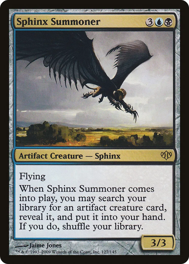 Sphinx Summoner from Conflux - Magic: The Gathering