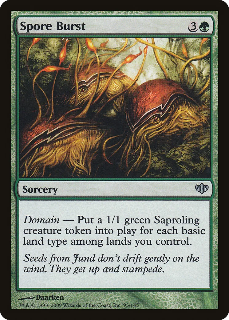 Spore Burst — Conflux — Magic: The Gathering