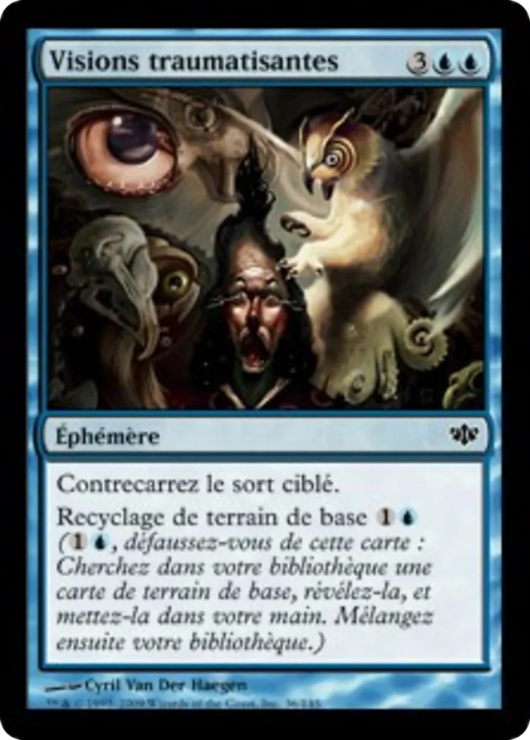 Visions traumatisantes — Conflux — Magic: The Gathering