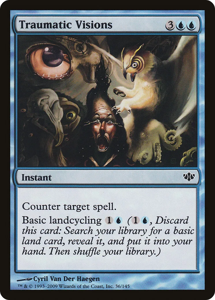 Visions traumatisantes — Conflux — Magic: The Gathering