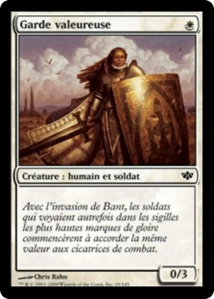 Garde valeureuse — Conflux — Magic: The Gathering