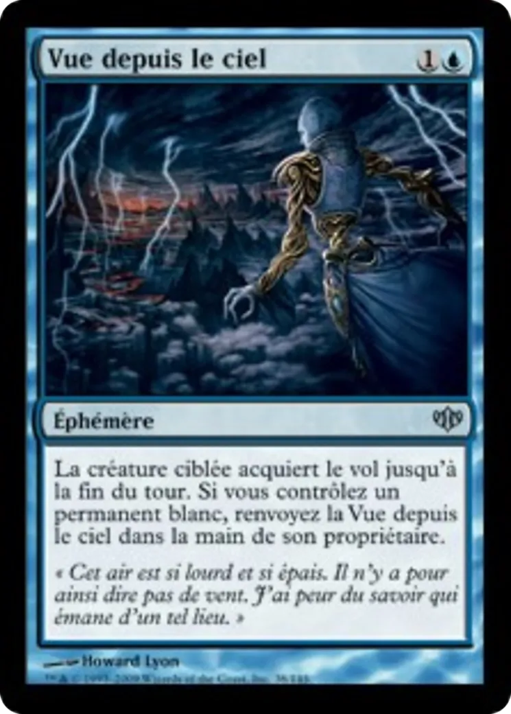 Vue depuis le ciel — Conflux — Magic: The Gathering