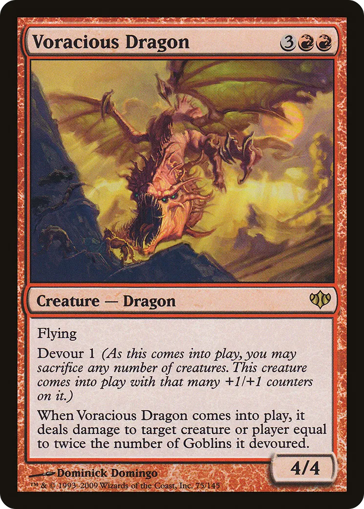 Voracious Dragon — Conflux — Magic: The Gathering
