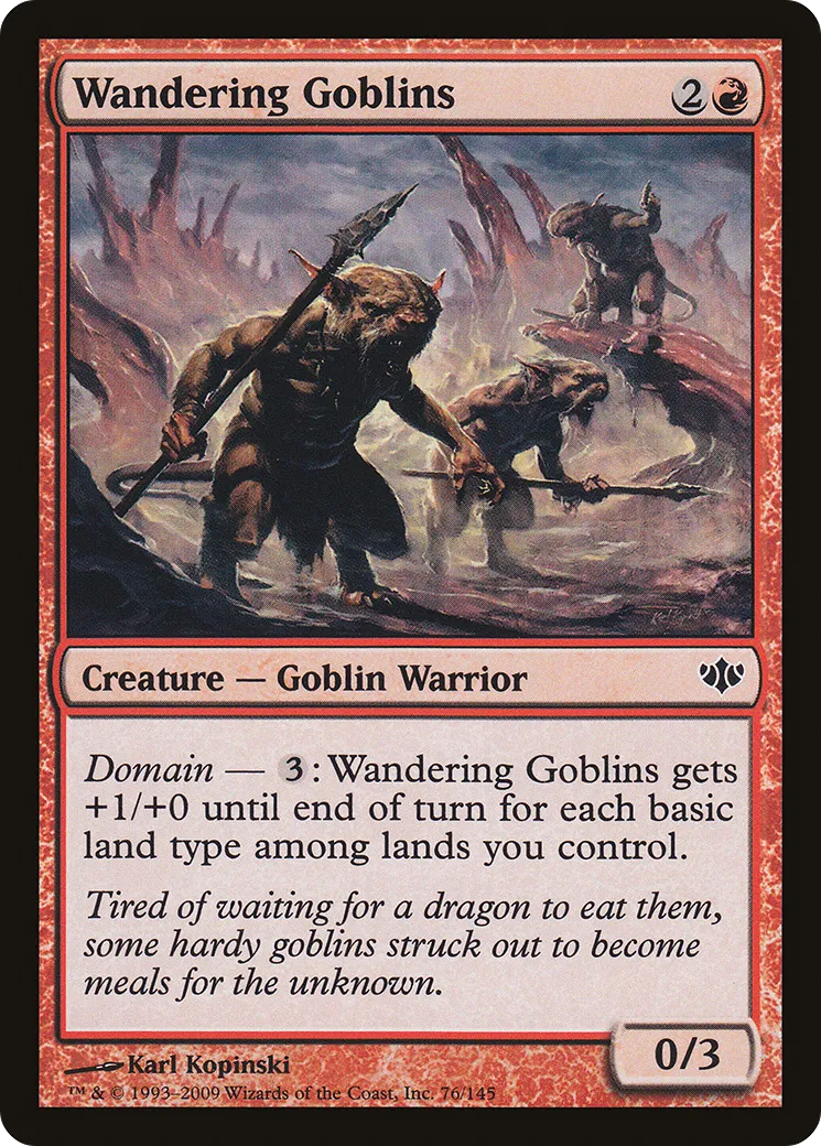 Wandering Goblins — Conflux — Magic: The Gathering