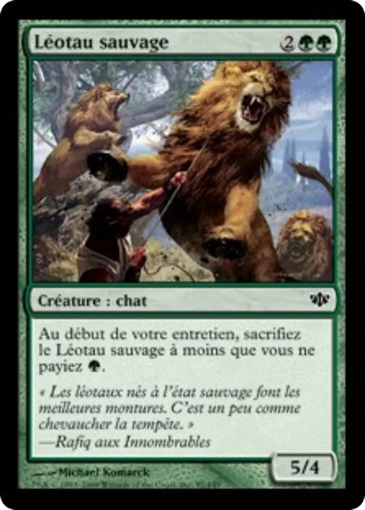 Léotau sauvage — Conflux — Magic: The Gathering
