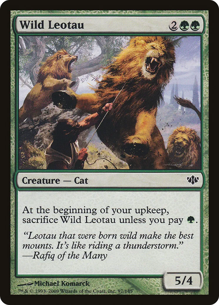Léotau sauvage — Conflux — Magic: The Gathering