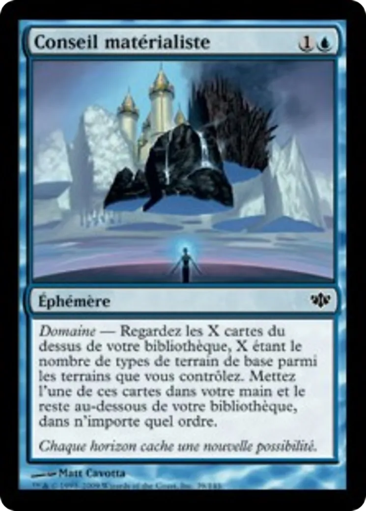 Conseil matérialiste — Conflux — Magic: The Gathering