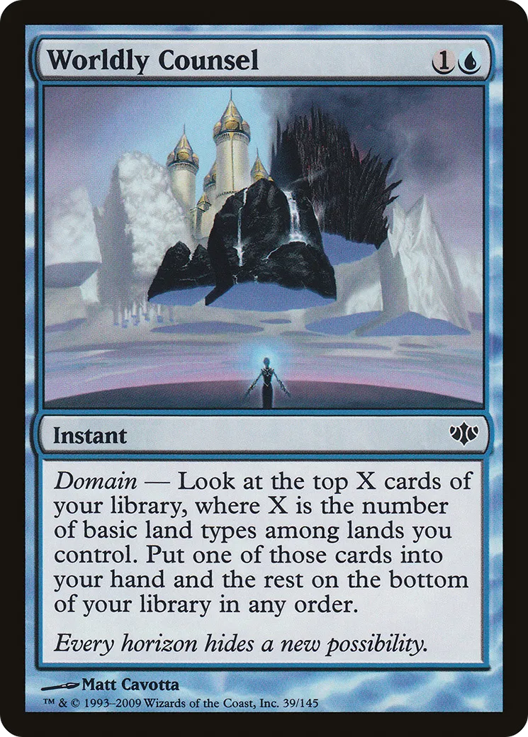 Conseil matérialiste — Conflux — Magic: The Gathering