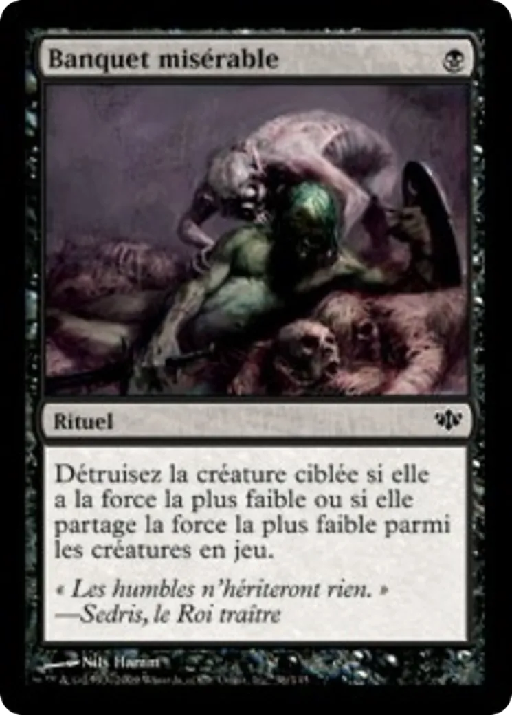 Banquet misérable — Conflux — Magic: The Gathering