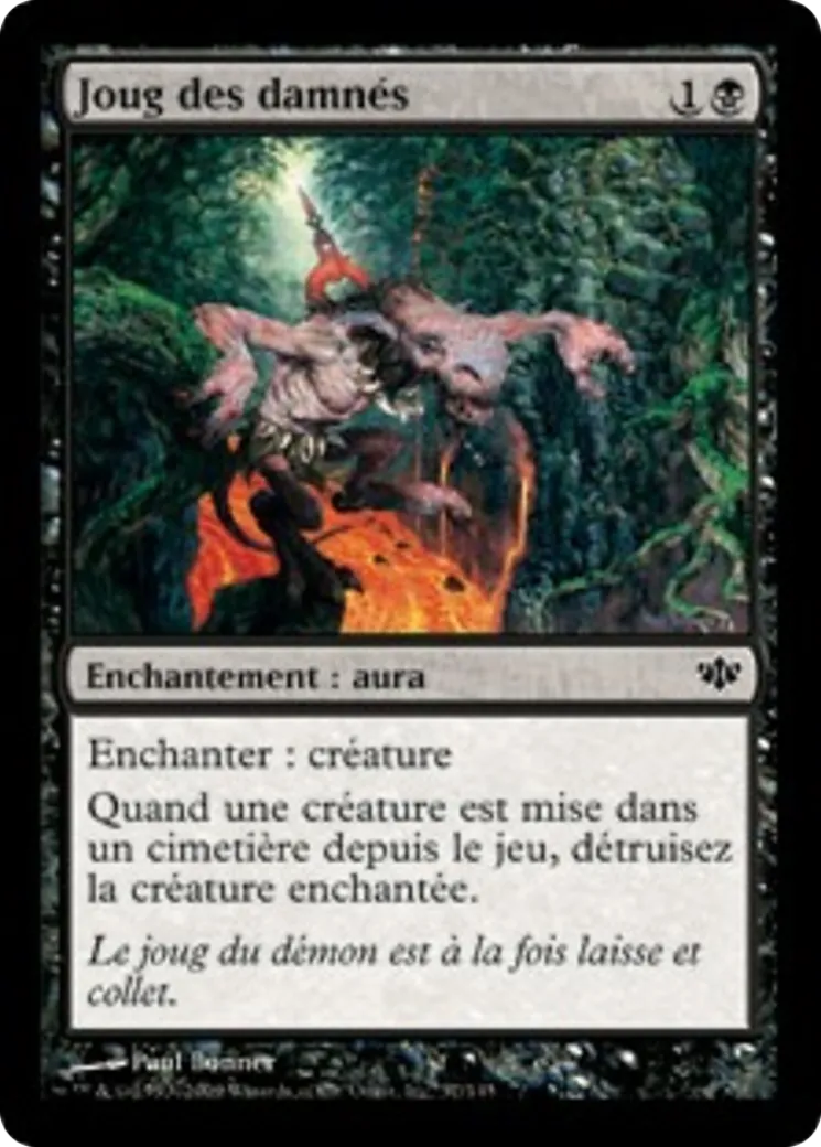 Joug des damnés — Conflux — Magic: The Gathering