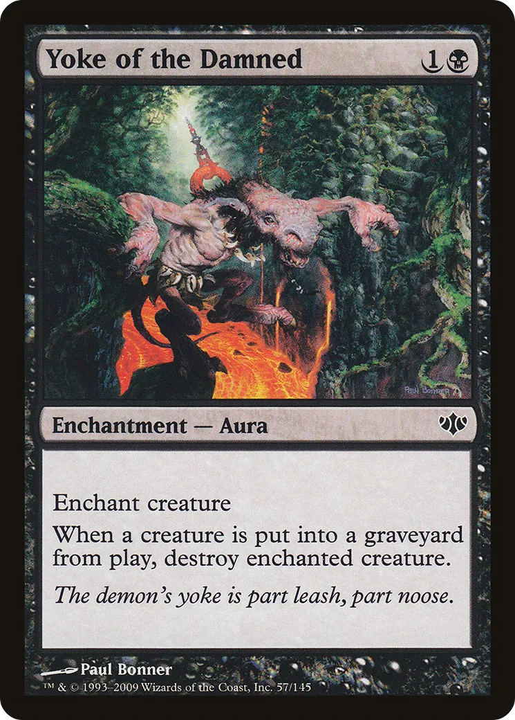 Yoke of the Damned — Conflux — Magic: The Gathering