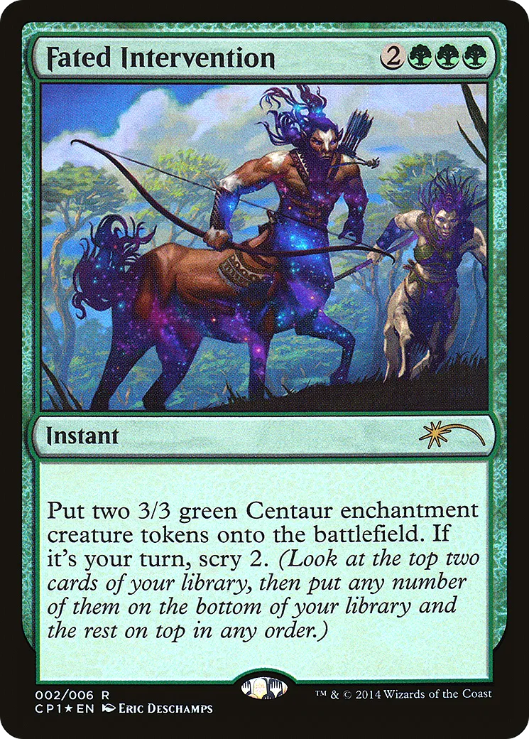 Fated Intervention — Magic 2015 Clash Pack — Magic: The Gathering