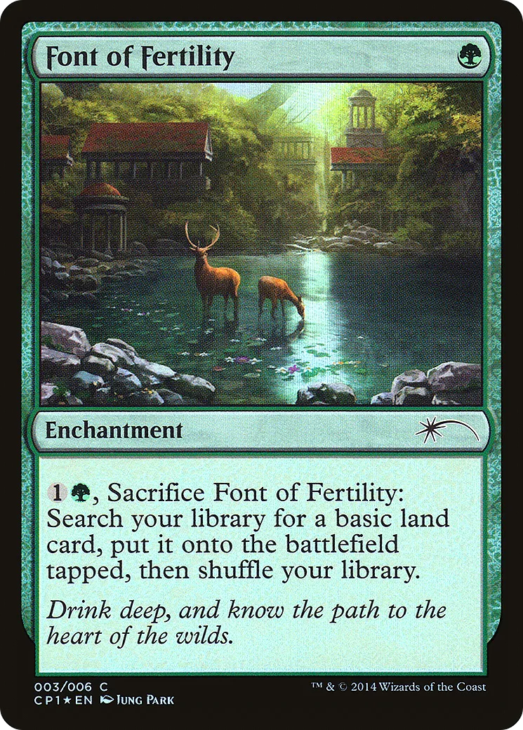 Fontaine de fertilité — Magic 2015 Clash Pack — Magic: The Gathering