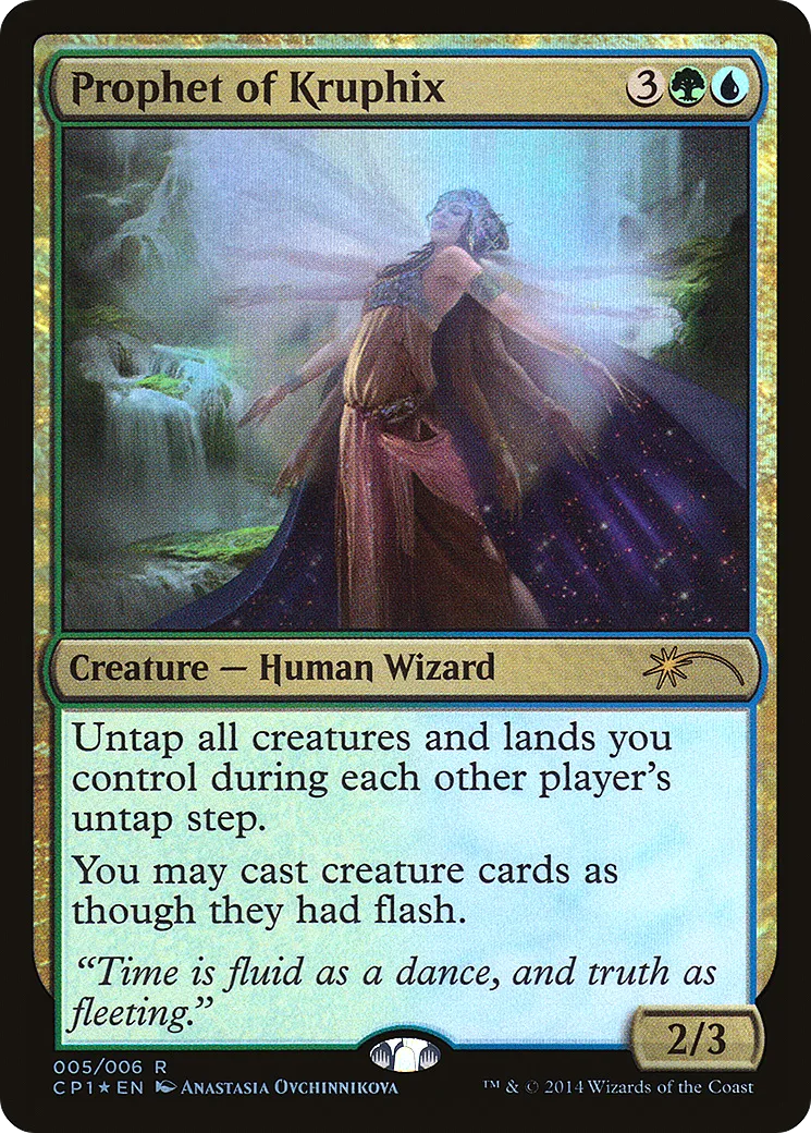 Prophet of Kruphix — Magic 2015 Clash Pack — Magic: The Gathering