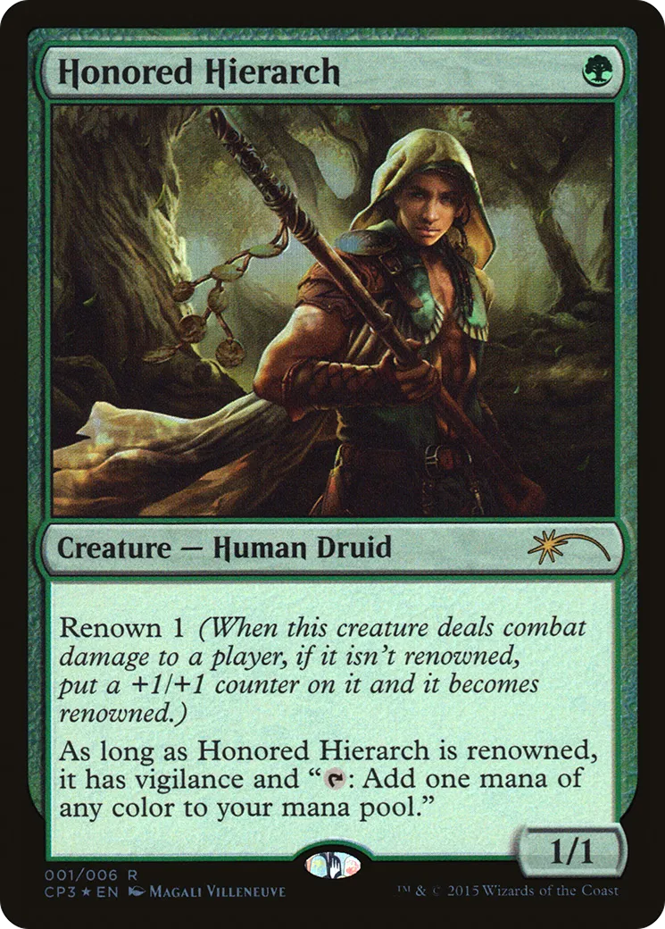 Honored Hierarch — Magic Origins Clash Pack — Magic: The Gathering