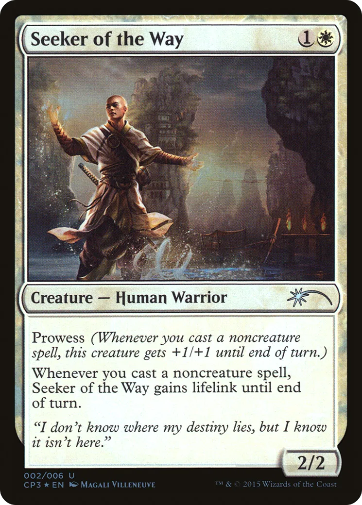 Seeker of the Way — Magic Origins Clash Pack — Magic: The Gathering