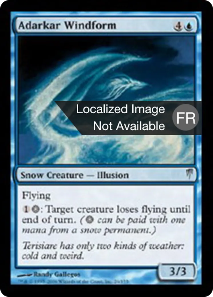 Venteforme d'Adarkar — Coldsnap — Magic: The Gathering