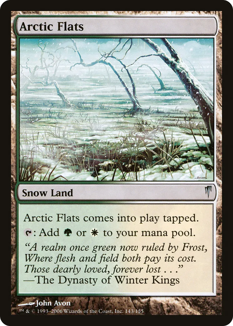 Arctic Flats — Coldsnap — Magic: The Gathering