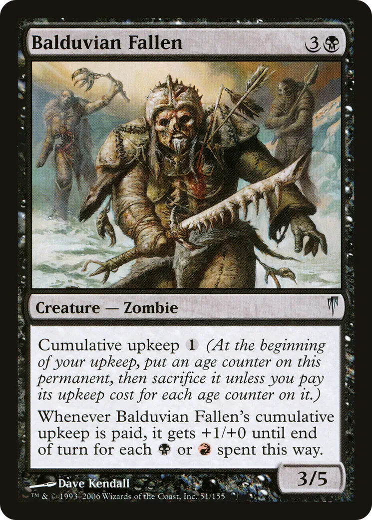 Balduvian Fallen — Coldsnap — Magic: The Gathering