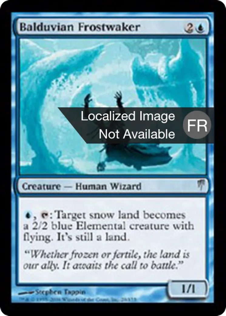 Gelveilleur balduvian — Coldsnap — Magic: The Gathering