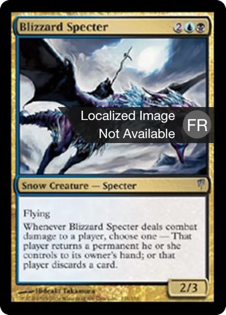 Spectre du blizzard — Coldsnap — Magic: The Gathering