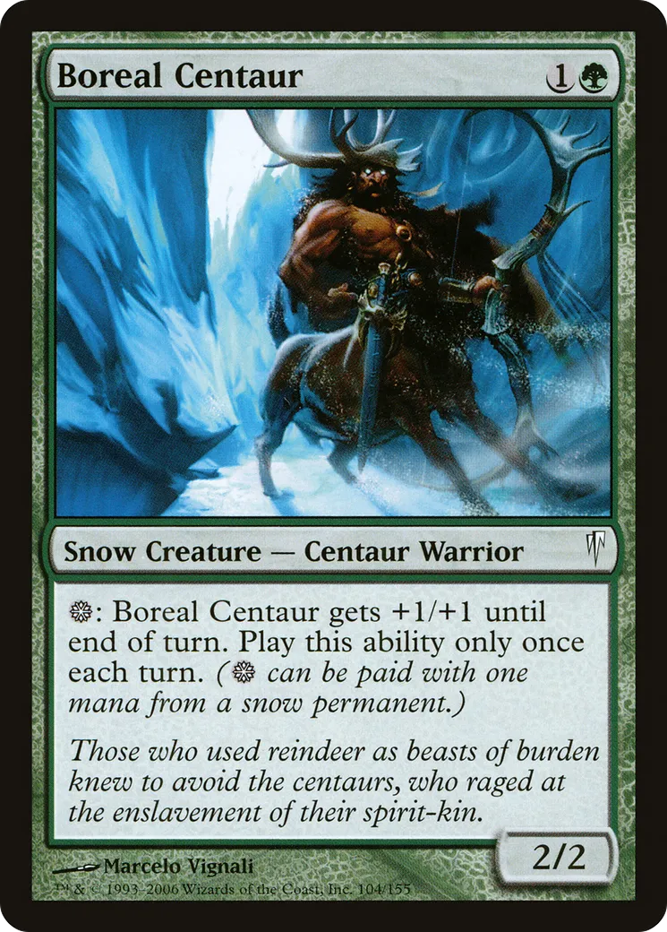 Boreal Centaur — Coldsnap — Magic: The Gathering