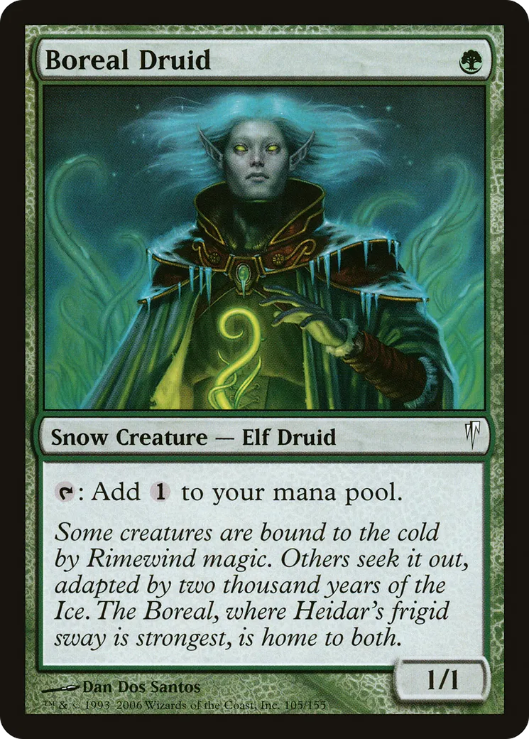 Druide de Boréal — Coldsnap — Magic: The Gathering