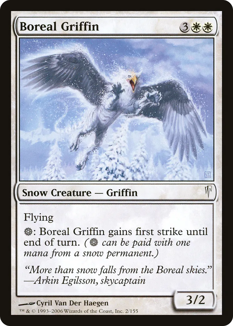 Boreal Griffin — Coldsnap — Magic: The Gathering