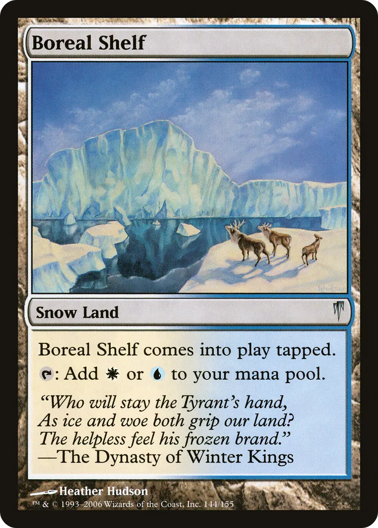 Boreal Shelf — Coldsnap — Magic: The Gathering