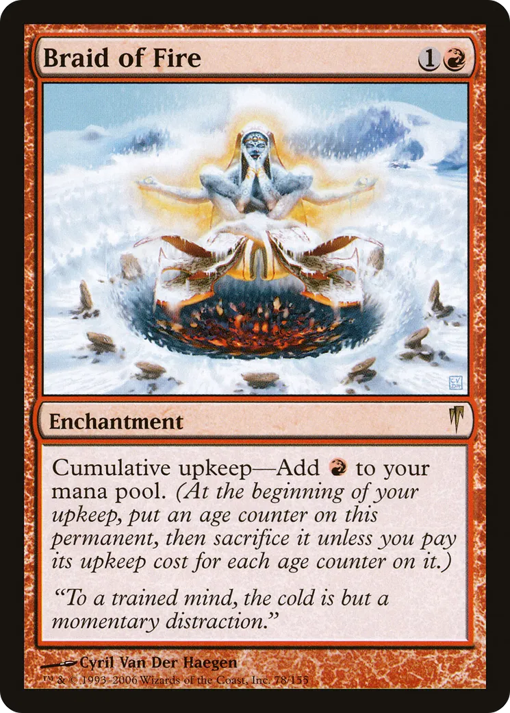Tresse de feu — Coldsnap — Magic: The Gathering